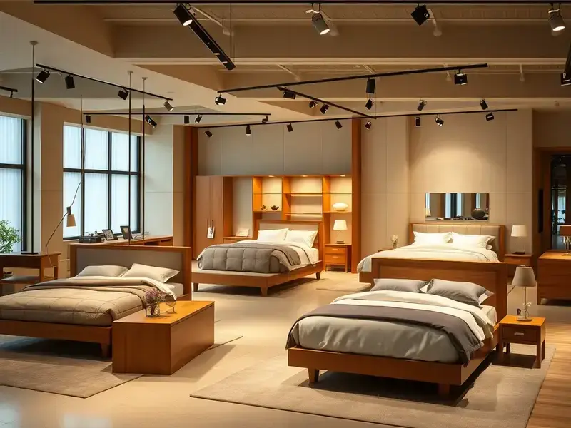 安眠堂のショールーム